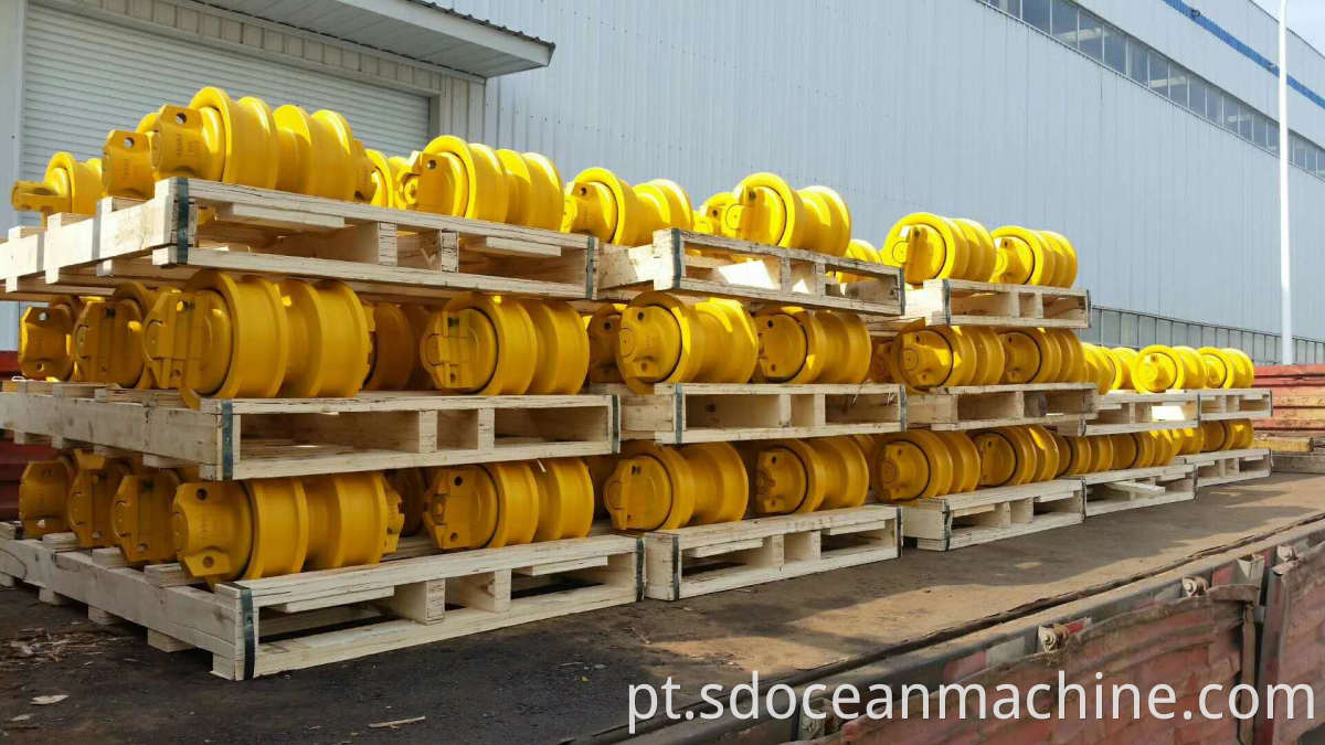 bulldozer track rollers